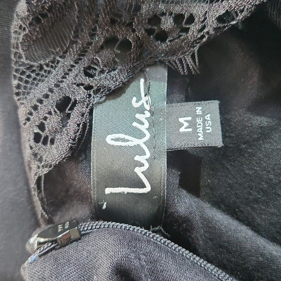 Lulu's Endlessly Alluring Black Lace Bodycon Dress - Picture 6 of 10